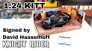 David Hasselhoff Signed 1 24 Jada Toys Kitt 