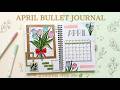 April Bullet Journal । Journal With Me । Easy And Simple Bujo । #journal #planwithme #planner