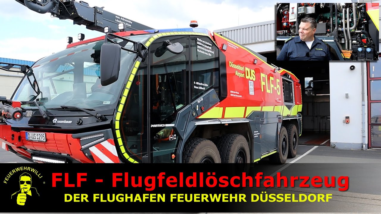 FLF - Flugfeldlöschfahrzeug der Flughafen Feuerwehr Düsseldorf (DUS)