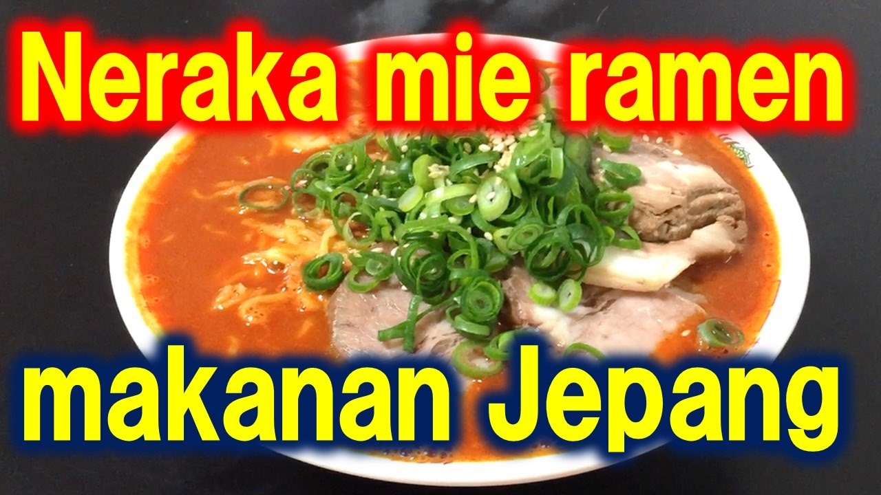  makanan  Jepang  Pedas  neraka ramen level 4 Tantangan di 