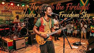 Dancing Through the Firelight Under a Freedom Sky