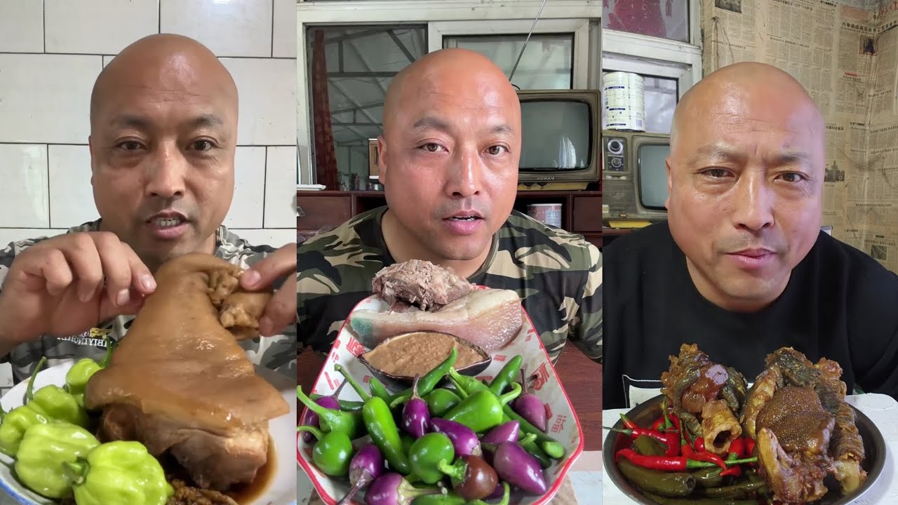 Yummy #10 : Eat roll belly braised pork belly 😋😋 #mukbang #delicious #porkbelly #food