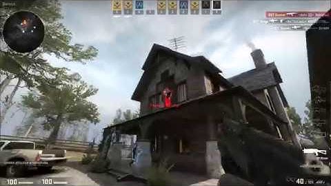 CSGO LAN Multiplayer Gameplay (Expert Bots, Arms Race)