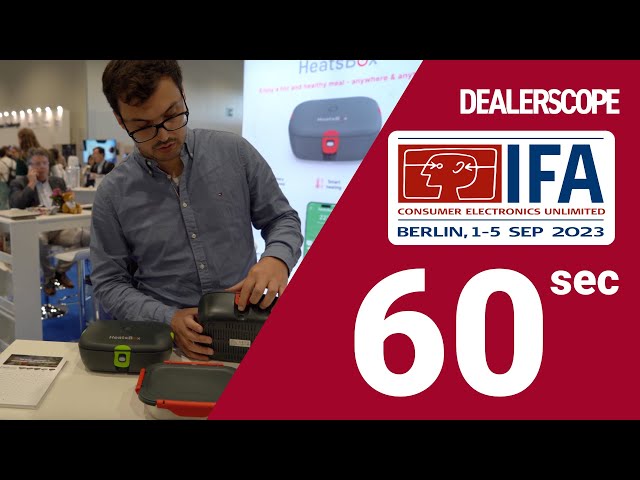 60 Seconds with Heatsbox at IFA Berlin 2023