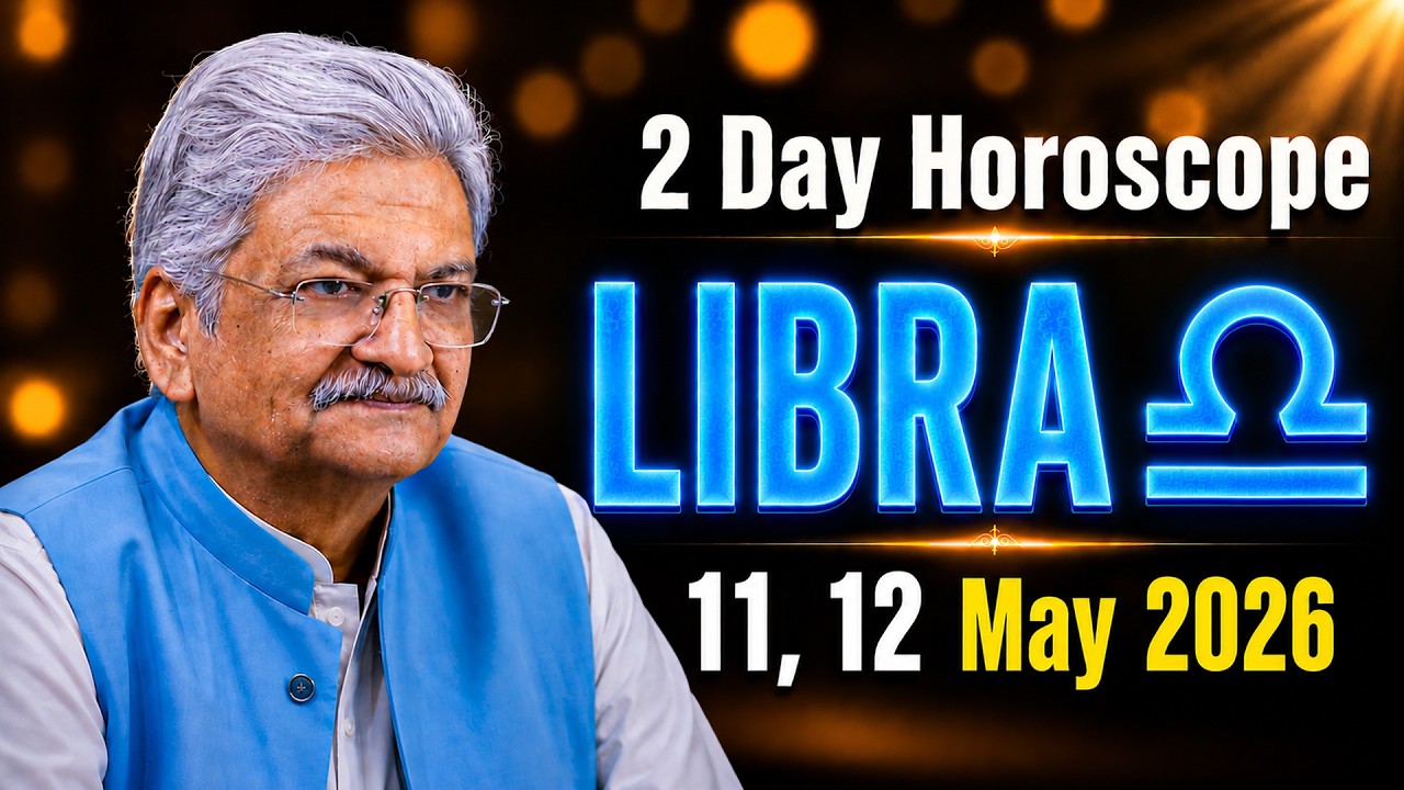 Ajmal Rahi Libra Weekly Horoscope | 11, 12 May 2026 | Syed M Ajmal Rahim - YouTube