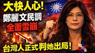 Great news! Cheng Li-wen's poll numbers have plummeted; Taiwanese people have officially declared...