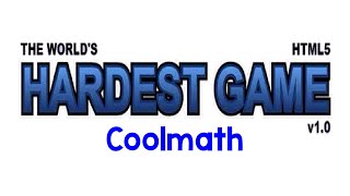 World's Hardest Game - Play it now at Coolmath Games