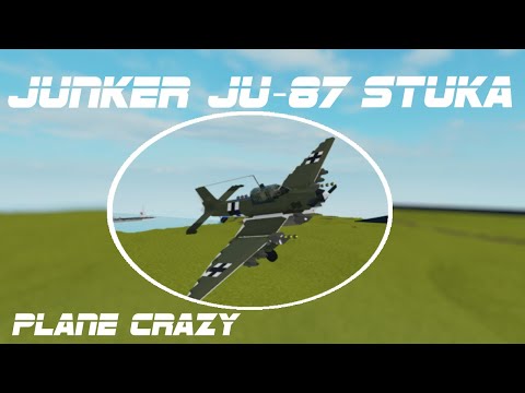 Junker Ju Stuka Bomber Roblox Plane Crazy Youtube - schwerer gustav railgun roblox plane crazy youtube