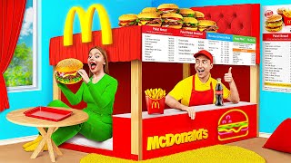 I Opened A McDonald’s In My House by Mega DO Challenge