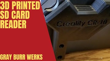 3D Printed SD Card Reader
