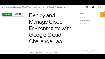 Deploy and Manage Cloud Environments with Google Cloud Challenge Lab | Qwiklabs GSP314  | TECH_ED