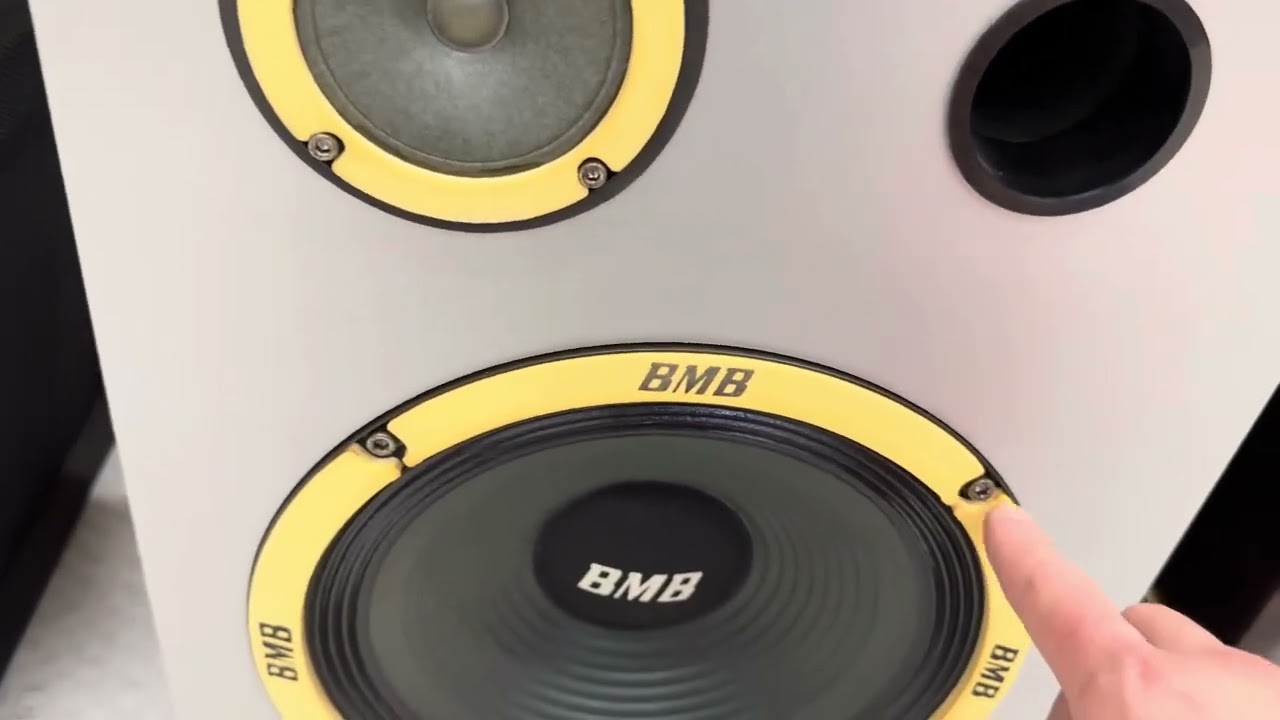 Test loa BMB CS-120 bass 25cm bản siêu hiếm made in japan! Giá 5tr