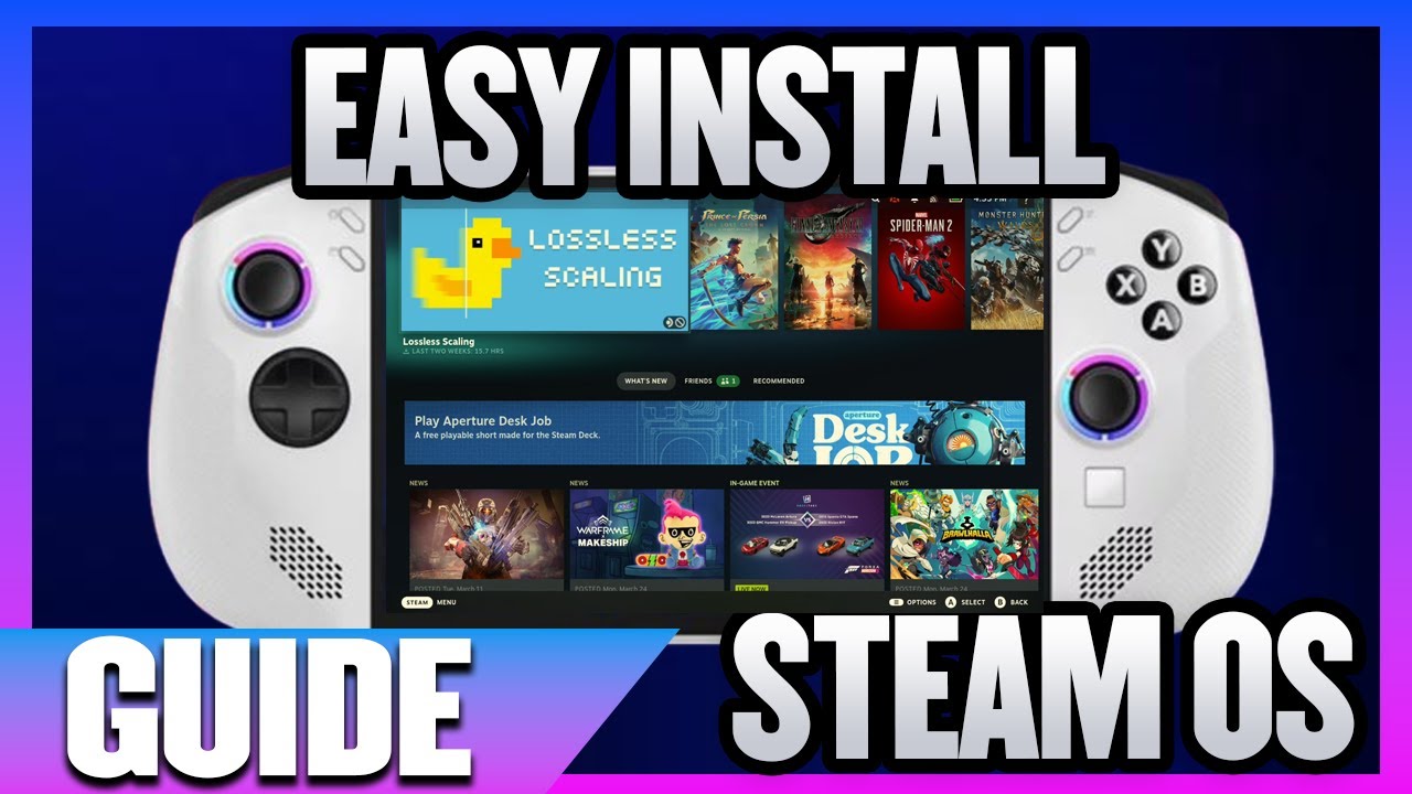 Steam OS Is HERE! How To Easily Install It On The Lenovo Legion Go S ...