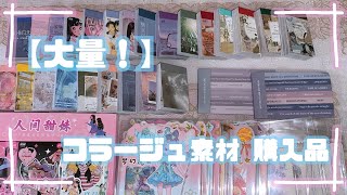 〚購入品〛コラージュ素材￤シール 〚ASMR〛