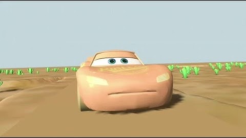 Prisma 3d 2.0 test animation Part - 4 | #lightning McQueen #prisma3d  #animation