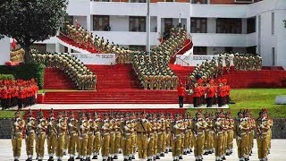 Red Stairs Scene Pakistan Military Academy | Passing Out Parade |