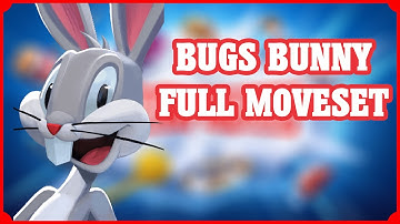 Bugs Bunny FULL MOVESET SHOWCASE - MultiVersus