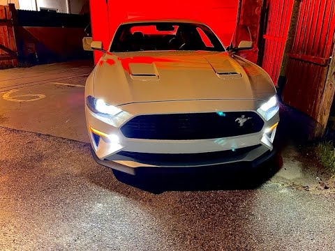 Mustang GT 5.0 V8 California special Nıght POV drive \\ Mutsnag 5.0 V8 gece sürüşü