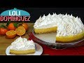 ¡FANTASTICA! Tarta de mandarina y merengue suizo (Orange pie) Mi receta nº 500. Loli Domínguez