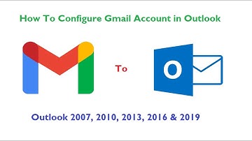 How to Add your Gmail Account to Outlook ( POP3/IAMP ) -- Tutorial