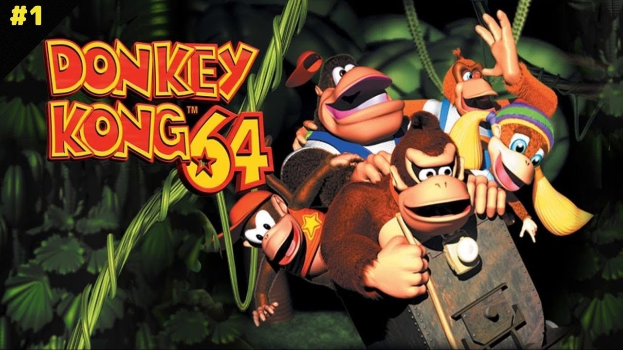 ドンキーコング64】久しぶりに思い出のゲーム「DK64」やります