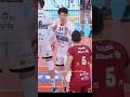 Fight！Fight❣️試合中のジェスチャー👈☝️👉👌石川祐希 選手🇮🇹 #shorts #ishikawayuki #石川祐希