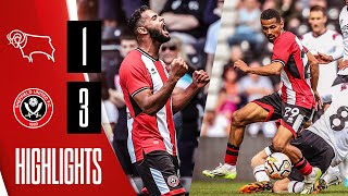 Iliman Ndiaye, Slimane & Baldock goals! 🚀🔥 Derby County 1-3 Sheffield United | Pre-Season Highlights