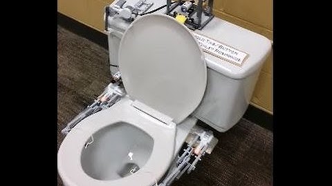 Lego Mindstorms NXT Fully Automated Toilet Robot