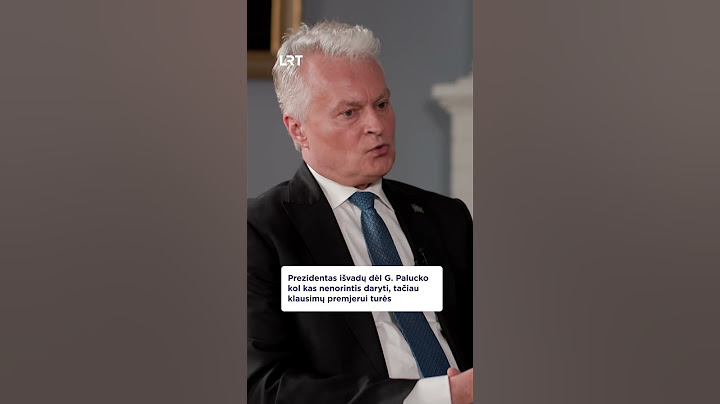 Nausėda: rytoj Paluckui norėčiau užduoti mažiausiai du klausimus