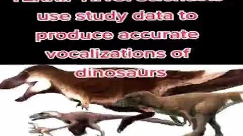 leaked dinosaur audio