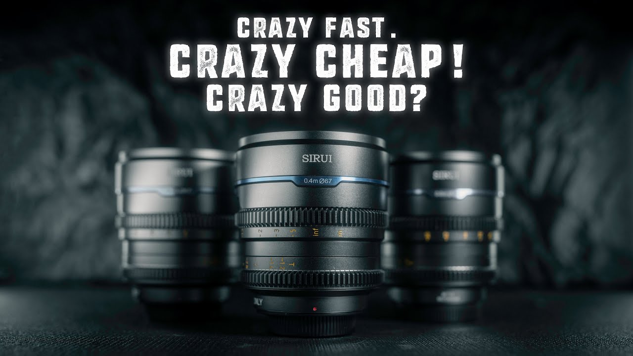 These DIRT CHEAP Cine Lenses Make Any Camera LOW LIGHT BEASTS! The Sirui t1.2 Nightwalker Series
