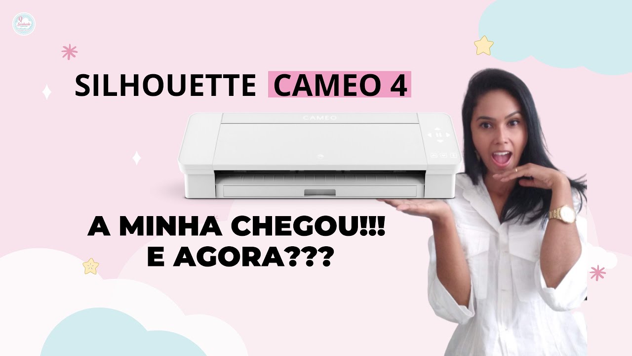 SILHOUETTE CAMEO 4 - A minha chegou! Como instalar!