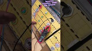 LiFeYPo4 Top Balance e Equalização de nossas Baterias