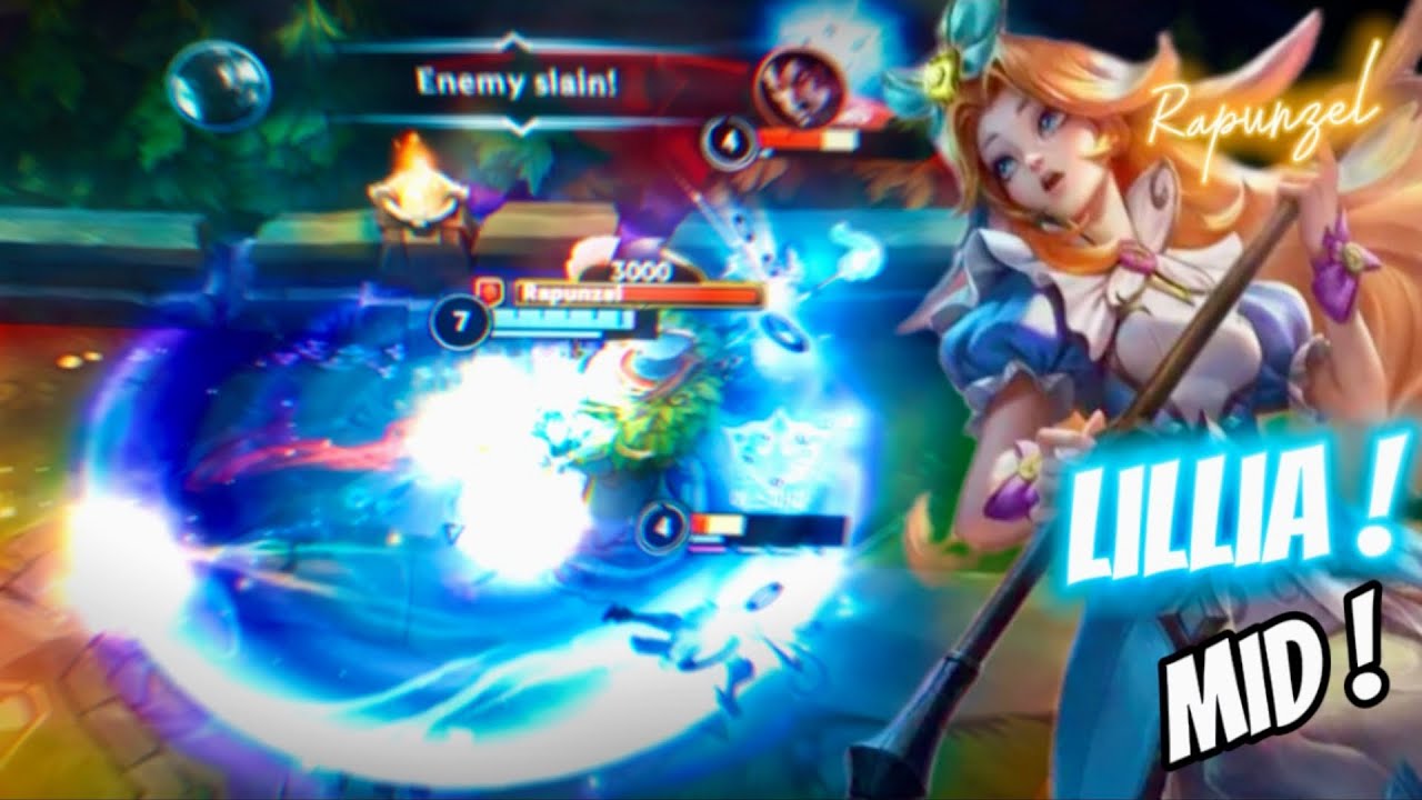 How I Play Lillia to Stomp the Enemy Jungle from Mid Lane !