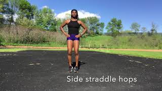 Side Straddle Hops