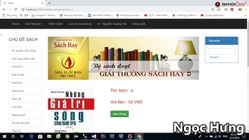 Xây Dựng Website Bán Sách Bằng ASP MVC