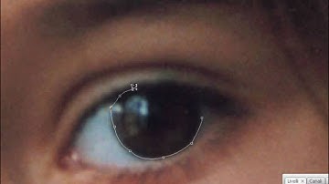 Tutorial Photoshop CS3 - how to change dark eye color