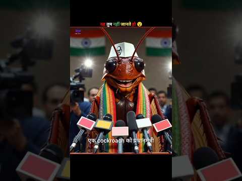 🪳Cockroach for Prime Minister ! 😱