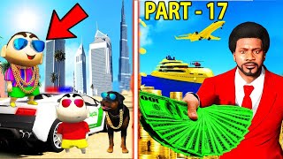 Franklin Become Poor Life To Rich Life And shinchan Pinchan Chop Earn $1000,000,000 in gta 5