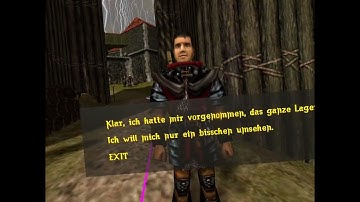 The Gothic VR project #032: Full Dialog - Guards try to keep me out of Old Camp on Oculus Quest 2