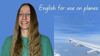 English for use on planes