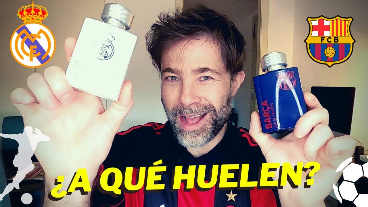 Perfume FC BARCELONA y Perfume REAL MADRID | ¿A qué huelen?