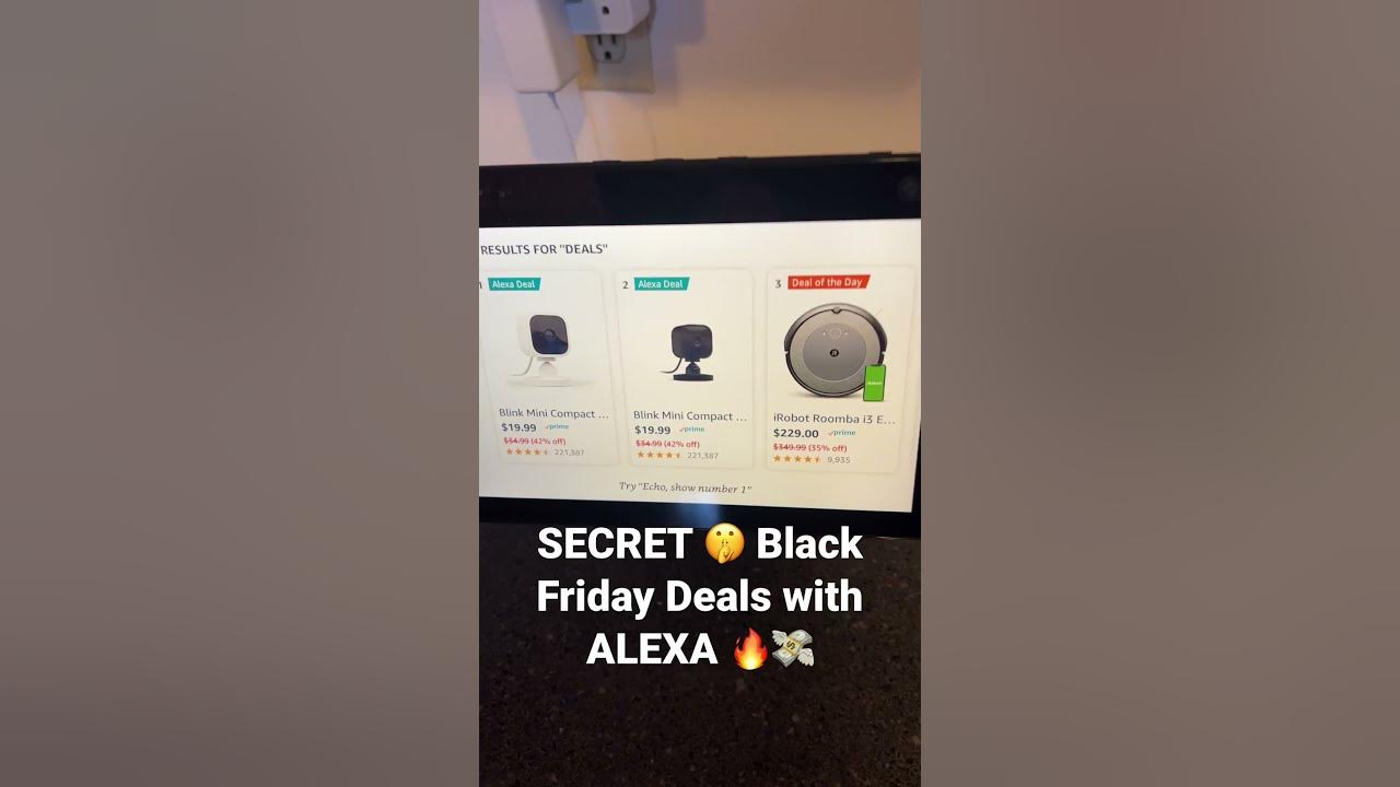 SECRET Black Friday Deals with ALEXA 🔥💸 [She whispers them🤫!] 