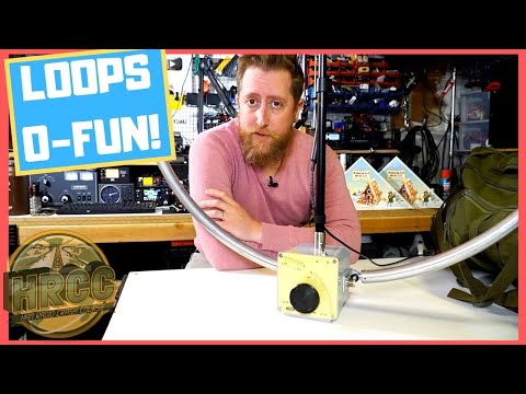 Chameleon F-Loop TOTAL! Kit and CHA Single Loop - Ham Radio Antenna Review