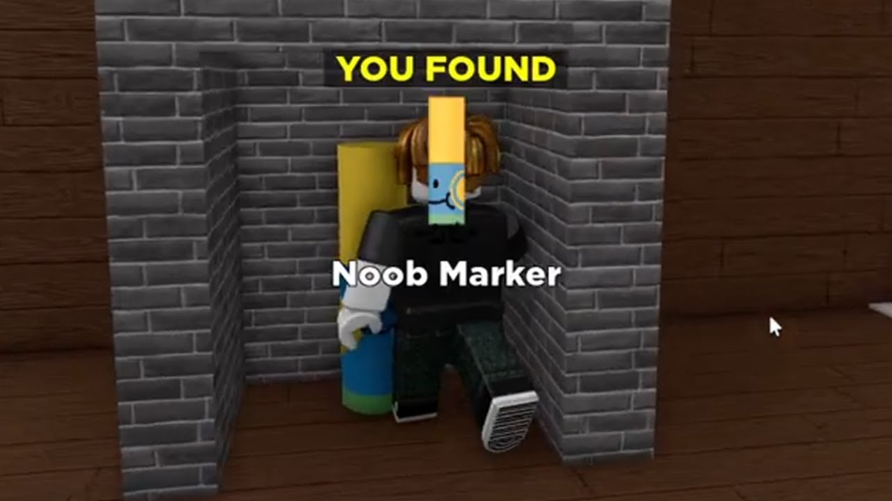 Noob Marker Guide In Roblox Find The Markers! 2022 YouTube