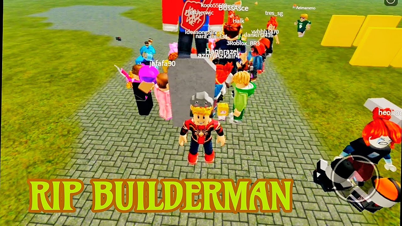 DIY-Builderman Roblox Game 
