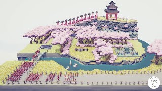 Shogun&#39;s Sakura Maze Death Run in TABS Map Creator Totally Accurate Battle Simulator