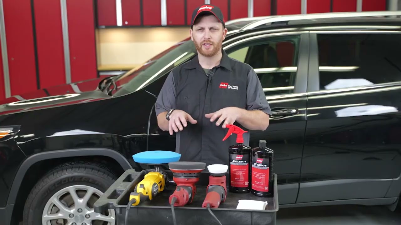 Malco Accelerate All-in-One Polish & Protection Application Methods
