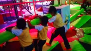 Super entertainment in funky world Tràmpoline park Erode
