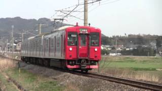九州103系1500番台 田んぼを駆け抜ける!